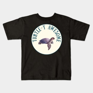 Turtley awesome Kids T-Shirt